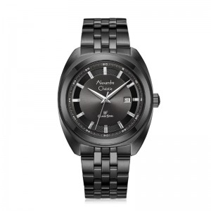 Alexandre Christie AC 8702 Full Black Steel Man MDBIPDG